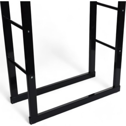 Bituxx Stojak na Drewno Kominkowe Bituxx Stalowy Smukły Design 150cm Bituxx Stojak na Drewno Kominkowe Bituxx Stalowy Smukły Design 150cm
