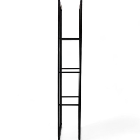 Bituxx Stojak na Drewno Kominkowe Stalowy Nowoczesny Design 150 cm Duża Pojemność Bituxx Stojak na Drewno Kominkowe Stalowy Nowoczesny Design 150 cm Duża Pojemność