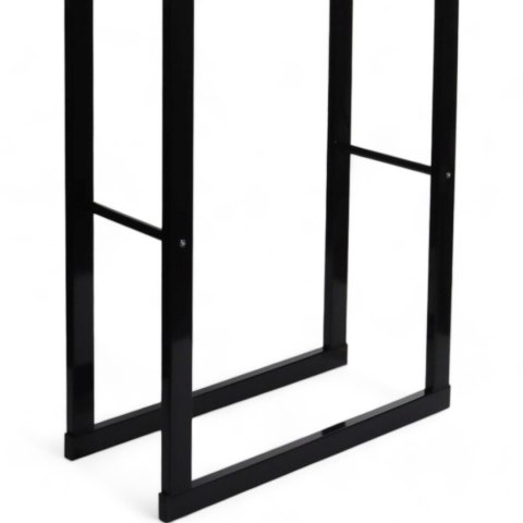 Bituxx Stojak na Drewno Kominkowe Stalowy Smukły Design 150cm Bituxx Stojak na Drewno Kominkowe Stalowy Smukły Design 150cm