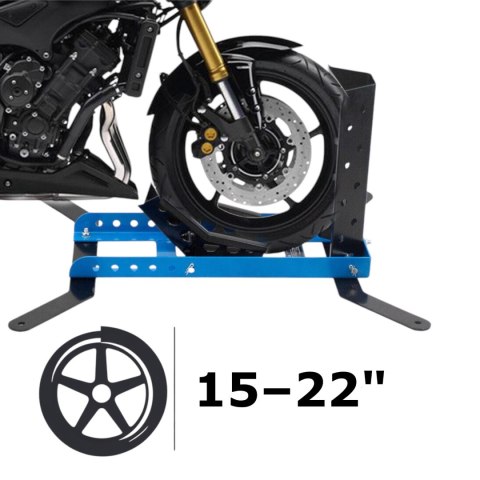 Bituxx Stojak transportowy do motocykla bituxx 450 kg uchwyt stalowy 15-22" Bituxx Stojak transportowy do motocykla bituxx 450 kg uchwyt stalowy 15-22"