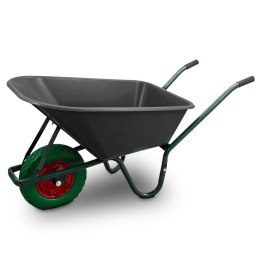 Bituxx Taczka Budowlana 100L 250kg Koło Poliuretanowe PU Stabilna i Wytrzymała