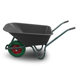 Bituxx Taczka Budowlana 100L 250kg Koło Poliuretanowe PU Stabilna i Wytrzymała