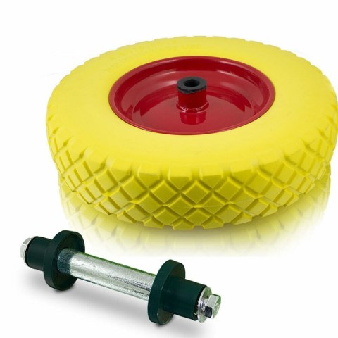 Bituxx Taczka budowlana 100l 250kg stal ocynkowana koło pu pełne wytrzymała Bituxx Taczka budowlana 100l 250kg stal ocynkowana koło pu pełne wytrzymała