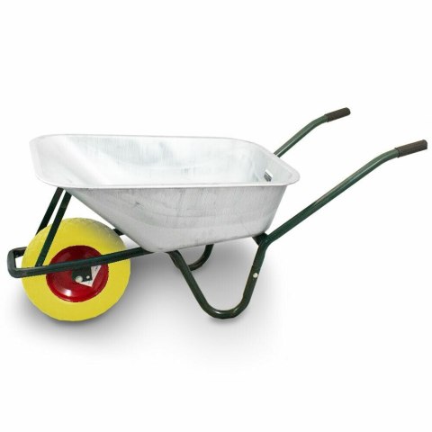 Bituxx Taczka budowlana 100l 250kg stal ocynkowana koło pu pełne wytrzymała Bituxx Taczka budowlana 100l 250kg stal ocynkowana koło pu pełne wytrzymała