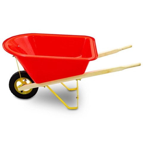 Bituxx Taczka Dziecięca Czerwona Zabawka Ogrodowa Nośność 30 kg Lekka 86 cm Bituxx Taczka Dziecięca Czerwona Zabawka Ogrodowa Nośność 30 kg Lekka 86 cm