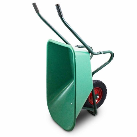 Bituxx Taczka ogrodowa 100L 250kg misa PVC czarne koło PU Bituxx Taczka ogrodowa 100L 250kg misa PVC czarne koło PU