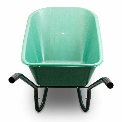Bituxx Taczka ogrodowa 100L 250kg misa PVC czarne koło PU Bituxx Taczka ogrodowa 100L 250kg misa PVC czarne koło PU