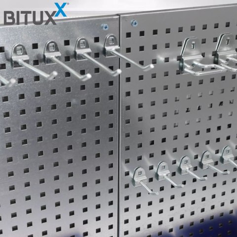 E-hurtownia Tablica narzędziowa metalowa bituxx 32 elementy kuwety ściana warsztatowa E-hurtownia Tablica narzędziowa metalowa bituxx 32 elementy kuwety ściana warsztatowa