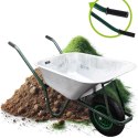 E-hurtownia Taczka ogrodowa budowlana 100L 250kg stalowa koło pompowane wygodne uchwyty