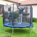Bituxx TRAMPOLINA 250 cm + DRABINKA + SIATKA + OSŁONA