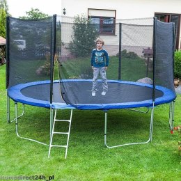 Bituxx TRAMPOLINA 370 cm + DRABINKA + SIATKA + OSŁONA