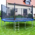 Bituxx TRAMPOLINA 430 cm + DRABINKA + SIATKA + OSŁONA
