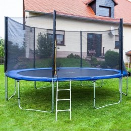 Bituxx TRAMPOLINA 460 cm + DRABINKA + SIATKA + OSŁONA