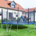 Bituxx TRAMPOLINA 490 cm + DRABINKA + SIATKA + OSŁONA