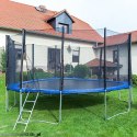 Bituxx TRAMPOLINA 490 cm + DRABINKA + SIATKA + OSŁONA