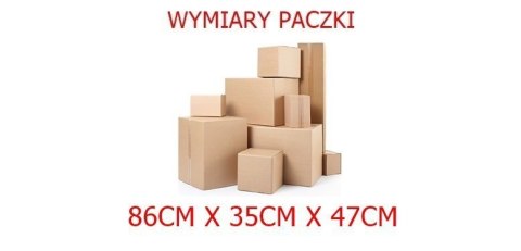 Bituxx Toaletka kosmetyczna 3 lustra biała + taboret Bituxx Toaletka kosmetyczna 3 lustra biała + taboret