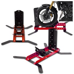 E-hurtownia Uchwyt transportowy do motocykla stojak koła 15-22 cale podnośnik 450 kg