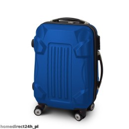 E-hurtownia Walizka podróżna ABS ARMOR rozmiar M Niebieski