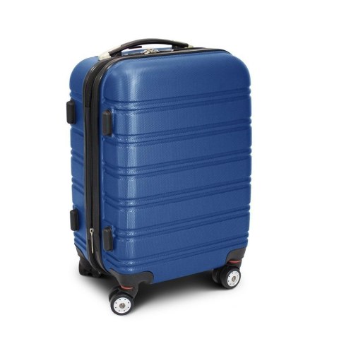 E-hurtownia Walizka podróżna ABS LINE rozmiar XL Niebieski E-hurtownia Walizka podróżna ABS LINE rozmiar XL Niebieski