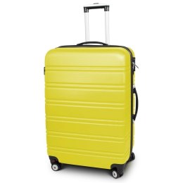 E-hurtownia Walizka podróżna ABS LINE rozmiar XL Żółty