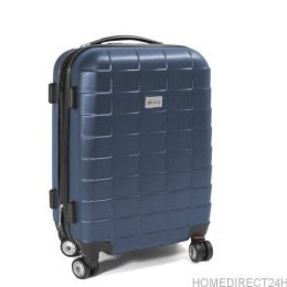 E-hurtownia Walizka podróżna ABS SQUARD rozmiar XL Niebieski
