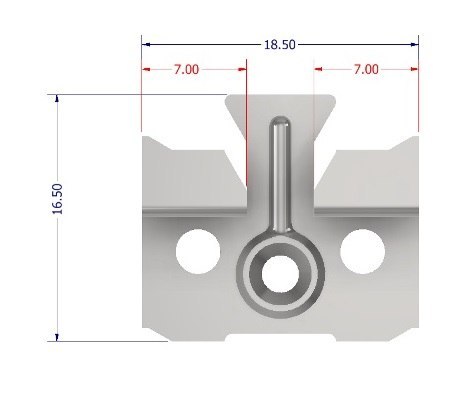 UN KLAMERKI BOAZERYJNE 2.5MM/100 UN KLAMERKI BOAZERYJNE 2.5MM/100
