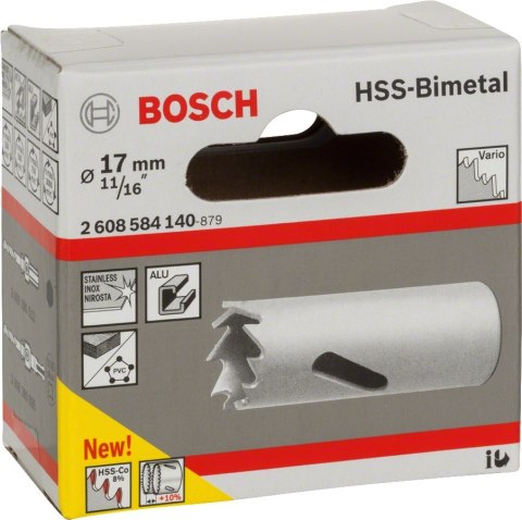 BOSCH PIŁA OTWORNICA BIMETAL 17MM BOSCH PIŁA OTWORNICA BIMETAL 17MM
