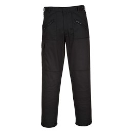 PORTWEST SPODNIE OCHRONNE DO PASA, CZARNE, BOJÓWKI S887BKS SHORT 42
