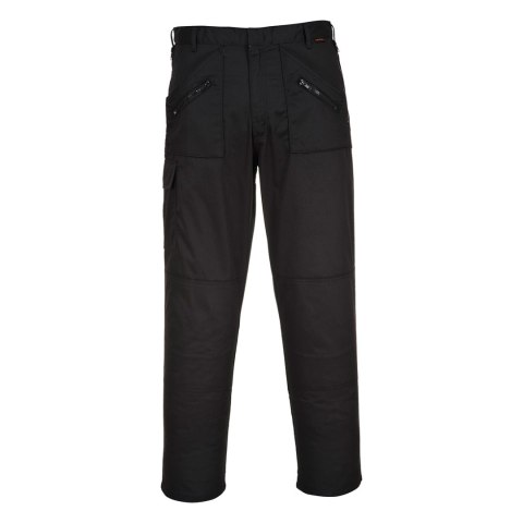 PORTWEST SPODNIE OCHRONNE DO PASA, CZARNE, BOJÓWKI S887BKS SHORT 42