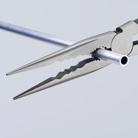 KNIPEX SZCZYPCE PŁASKIE MONTAŻOWE Z PROFILEM POPRZECZNYM 280MM KNIPEX SZCZYPCE PŁASKIE MONTAŻOWE Z PROFILEM POPRZECZNYM 280MM