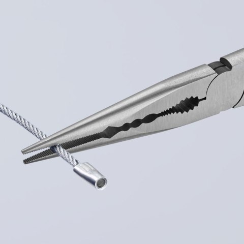 KNIPEX SZCZYPCE PŁASKIE MONTAŻOWE Z PROFILEM POPRZECZNYM 280MM KNIPEX SZCZYPCE PŁASKIE MONTAŻOWE Z PROFILEM POPRZECZNYM 280MM
