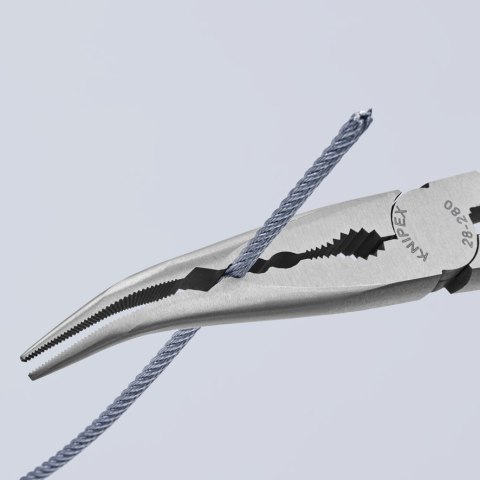 KNIPEX SZCZYPCE PŁASKIE MONTAŻOWE Z PROFILEM POPRZECZNYM WYG.280MM KNIPEX SZCZYPCE PŁASKIE MONTAŻOWE Z PROFILEM POPRZECZNYM WYG.280MM