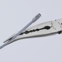 KNIPEX SZCZYPCE PŁASKIE MONTAŻOWE Z PROFILEM POPRZECZNYM WYG.280MM
