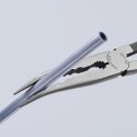 KNIPEX SZCZYPCE PŁASKIE MONTAŻOWE Z PROFILEM POPRZECZNYM WYG.280MM