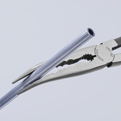 KNIPEX SZCZYPCE PŁASKIE MONTAŻOWE Z PROFILEM POPRZECZNYM WYG.280MM KNIPEX SZCZYPCE PŁASKIE MONTAŻOWE Z PROFILEM POPRZECZNYM WYG.280MM