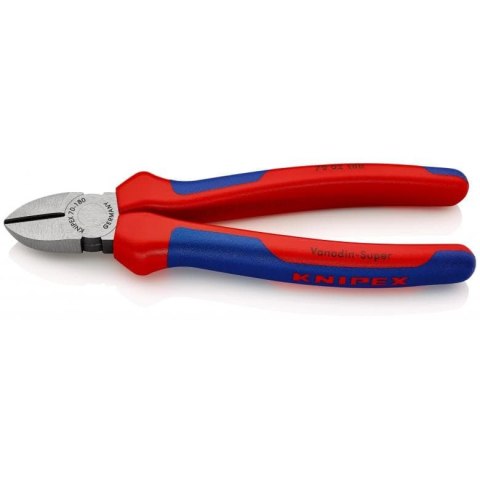 KNIPEX SZCZYPCE TNĄCE BOCZNE 180MM, POWLEKANE KNIPEX SZCZYPCE TNĄCE BOCZNE 180MM, POWLEKANE