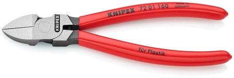 KNIPEX SZCZYPCE TNĄCE BOCZNE DO TWORZYWA SZTUCZNEGO 160MM KNIPEX SZCZYPCE TNĄCE BOCZNE DO TWORZYWA SZTUCZNEGO 160MM