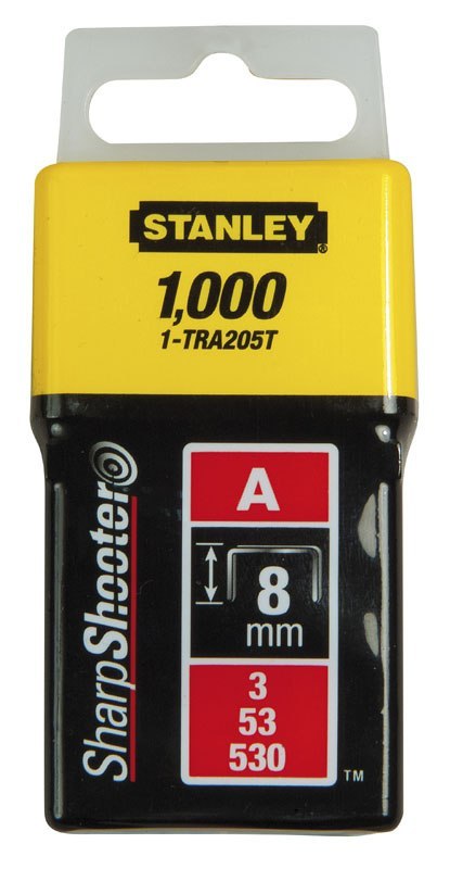 STANLEY ZSZYWKA TYP A 5/53/530 LD 1,000SZT 10MM STANLEY ZSZYWKA TYP A 5/53/530 LD 1,000SZT 10MM