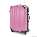 E-hurtownia Walizka podróżna ABS STRIPES rozmiar XL Różowy