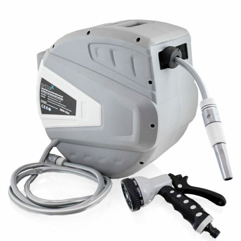 BITUXX® WĄŻ BĘBNOWY OGRODOWY AUTOMATYCZNY ZWIJAK 30M + PISTOLET