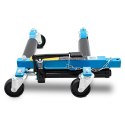 Bituxx Wózek manewrowy hydrauliczny pod koła 4 sztuki niebieski
