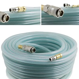 E-hurtownia Wąż Pneumatyczny 10m 1/4 Cala PVC Wytrzymały Ciśnienie do 20 Bar