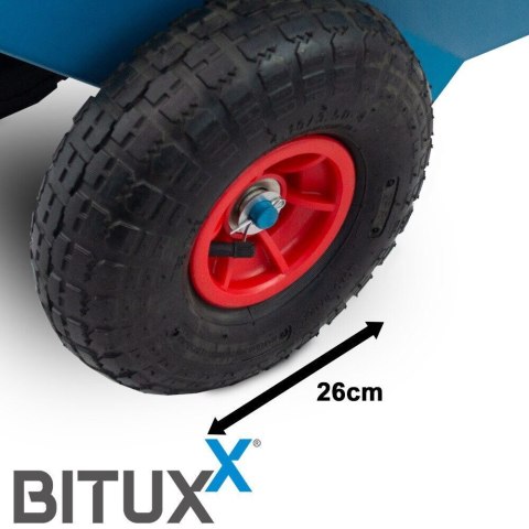 Bituxx W贸zek Transportowy z Regulacj膮 do P艂yt OSB GK MDF 275 kg Ko艂a 26 cm Bituxx W贸zek Transportowy z Regulacj膮 do P艂yt OSB GK MDF 275 kg Ko艂a 26 cm