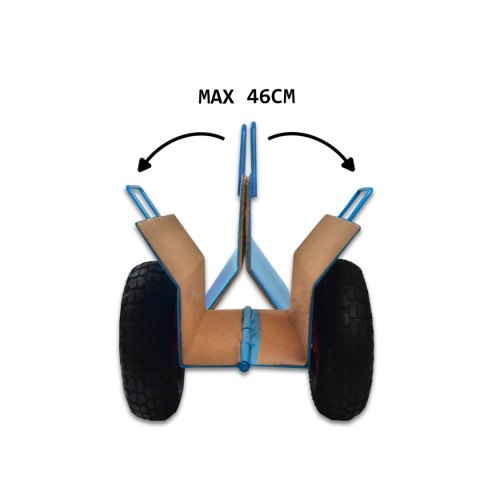 Bituxx W贸zek Transportowy z Regulacj膮 do P艂yt OSB GK MDF 275 kg Ko艂a 26 cm Bituxx W贸zek Transportowy z Regulacj膮 do P艂yt OSB GK MDF 275 kg Ko艂a 26 cm