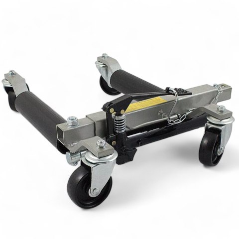 Bituxx Wózki manewrowe pod koła z podnośnikiem hydraulicznym 4 szt. 680 kg Stalowe Bituxx Wózki manewrowe pod koła z podnośnikiem hydraulicznym 4 szt. 680 kg Stalowe