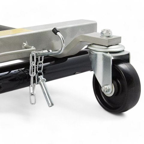 Bituxx Wózki manewrowe pod koła z podnośnikiem hydraulicznym 4 szt. 680 kg Stalowe Bituxx Wózki manewrowe pod koła z podnośnikiem hydraulicznym 4 szt. 680 kg Stalowe