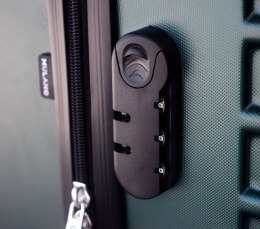 Bituxx ZAMBA ZESTAW DWÓCH ZIELONYCH WALIZEK XL + M