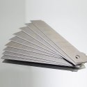 Bituxx Zestaw 10 sztuk nożyków aluminiowych do cięcia + 30 sztuk wymiennych ostrz