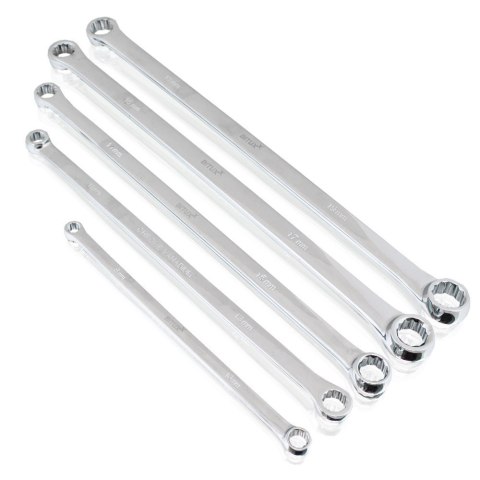 Bituxx Zestaw Kluczy Oczkowych 233-410mm 8-19mm 5 Elementów Bituxx Zestaw Kluczy Oczkowych 233-410mm 8-19mm 5 Elementów