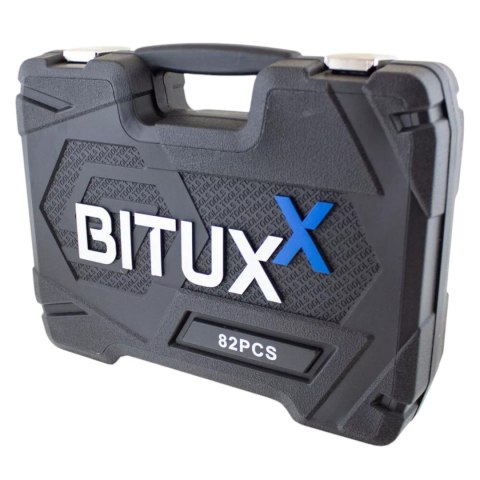 Bituxx Zestaw Narz臋dzi 82 el Grzechotka CR-V Walizka dla Majsterkowicz贸w Bituxx Zestaw Narz臋dzi 82 el Grzechotka CR-V Walizka dla Majsterkowicz贸w